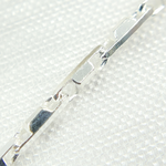 Load image into Gallery viewer, 925 Sterling Silver Diamond Cut Bar Link Chain.