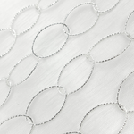Load image into Gallery viewer, Y26SS. Sterling Silver Diamond Cut Oval Link Chain