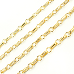 Load image into Gallery viewer, 14K Gold Filled Round and Large Link Chain