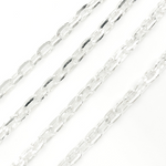 Load image into Gallery viewer, 925 Sterling Silver Flat Oval Link Chain