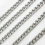 Load image into Gallery viewer, Oxidized Sterling Silver Curb Link Chain