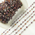 Load image into Gallery viewer, Multi Spinal Oxidized Wire Chain.