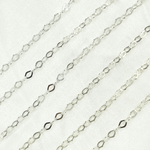 Load image into Gallery viewer, 925 Sterling Silver Flat Cable Link Chain