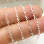 Load image into Gallery viewer, V195SS. Sterling Silver Smooth Oval Link Chain