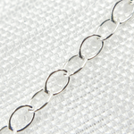 Load image into Gallery viewer, Sterling Silver Oval Cable Chain