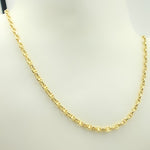 Load image into Gallery viewer, 14K Solid Yellow Gold Gucci Style Link Chain