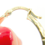 Load image into Gallery viewer, 14K Gold Diamond Cut Hoop Earrings.