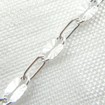 Load image into Gallery viewer, Sterling Silver Diamond Cut Marina & Smooth Oval Link Chain