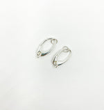 Load image into Gallery viewer, 925 Sterling Silver Round Clasp 26mm