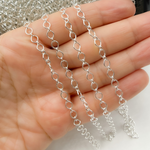 Load image into Gallery viewer, 925 Sterling Silver Big and Small Oval Link Chain