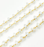 Load image into Gallery viewer, PRL23. Organic Freshwater Pearl Wire Wrap Chain