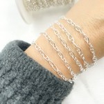 Load image into Gallery viewer, 925 Sterling Silver Smooth Marina Link Chain