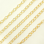 Load image into Gallery viewer, 14k Gold Filled Oval Cable Link Chain