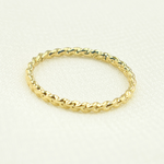 Load image into Gallery viewer, 14K Solid Gold Braid Ring.