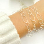 Load image into Gallery viewer, 925 Sterling Silver Diamond Cut Chain