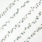 Load image into Gallery viewer, Hematite Cluster Dangle 925 Sterling Silver Wire Chain.