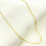 Load image into Gallery viewer, 14K Solid Yellow Gold Rolo Chain