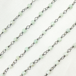 Load image into Gallery viewer, Coated Aventurine Oxidized Wire Chain