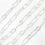 Load image into Gallery viewer, Sterling Silver Paperclip Chain