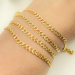 Load image into Gallery viewer, Gold Filled Flat Curb Link Chain