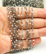 Load image into Gallery viewer, Multi Moon Stone Wire Wrap Chain