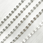Load image into Gallery viewer, 925 Sterling Silver Smooth Disc Chain