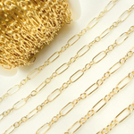 Load image into Gallery viewer, 14k Gold Filled 1 Long Oval link & 3 Round Link Chain