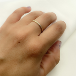 Load image into Gallery viewer, 14K Solid Gold Braid Ring.