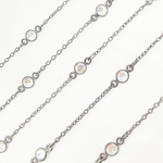Load image into Gallery viewer, Cubic Zirconia Round Shape Connected Chain