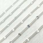 Load image into Gallery viewer, Sterling Silver Rope Link Chain
