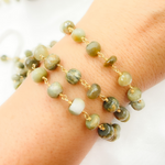 Load image into Gallery viewer, Cats Eye Gold Plated Wire Chain.