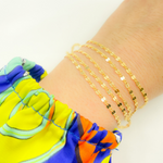 Load image into Gallery viewer, 14k Gold Filled Flat Marina Link Chain