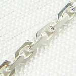 Load image into Gallery viewer, Sterling Silver Diamond Cut Box Link Chain