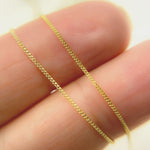 Load image into Gallery viewer, 14K Solid Gold Flat Cuban Links Chain