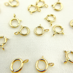 Load image into Gallery viewer, 14K Solid Gold Spring Ring 5.5mm