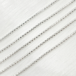 Load image into Gallery viewer, Sterling Silver Round Box Chain