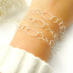 Load image into Gallery viewer, 925 Sterling Silver Diamond Cut Chain