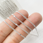 Load image into Gallery viewer, 925 Sterling Silver Satellite Curb Link Chain