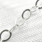 Load image into Gallery viewer, 925 Sterling Silver Flat Oval Link Chain.