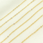 Load image into Gallery viewer, 14k Gold Filled Flat Cable Chain