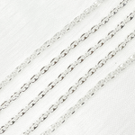 Load image into Gallery viewer, Sterling Silver Marina and Cable Link Chain