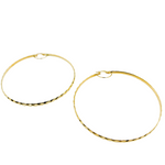 Load image into Gallery viewer, 14K Solid Gold Twisted Hoop Earrings.