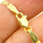 Load image into Gallery viewer, 14K Solid Gold Diamond Cut Marina Chain