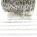 Load image into Gallery viewer, Oxidized 925 Sterling Silver Paperclip Chain
