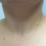 Load image into Gallery viewer, 14K Solid Gold Cable Chain