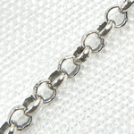 Load image into Gallery viewer, Oxidized Sterling Silver Rolo Chain