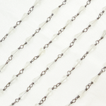 Load image into Gallery viewer, Crystal Quartz Oxidized Wire Chain