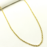 Load image into Gallery viewer, 14K Solid Yellow Gold Rope Chain