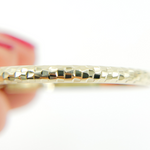 Load image into Gallery viewer, 14K Gold Diamond Cut Hoop Earrings.