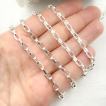 Load image into Gallery viewer, Sterling Silver Flat Box Chain